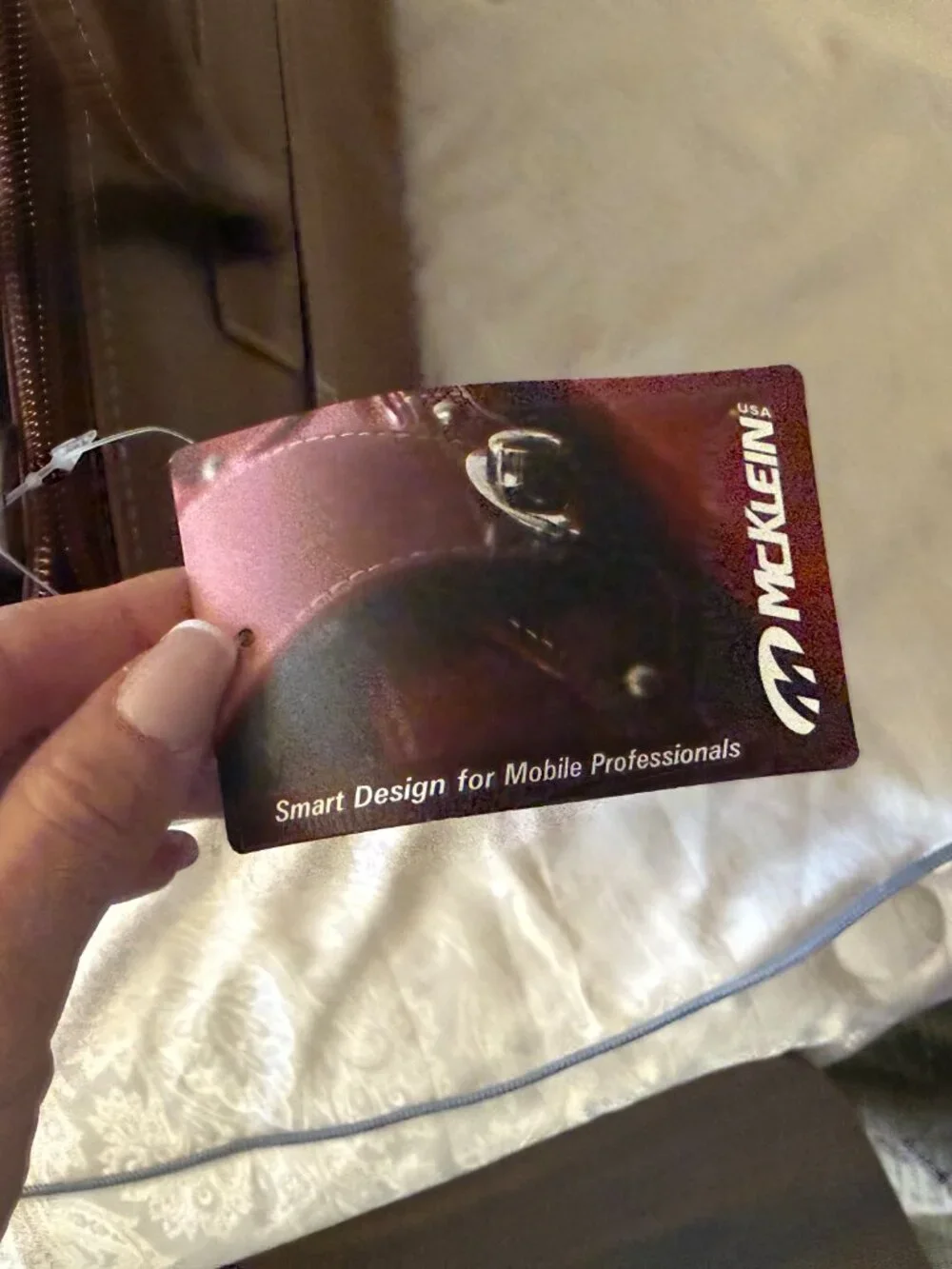 McKlein USA Lake Forest Brown Leather 15
